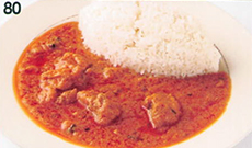 80．チキンカレーライス／Chicken Curry Rice